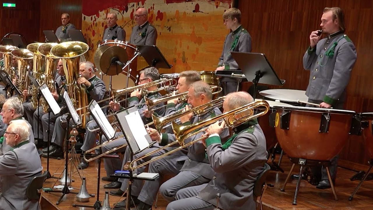 Dorfschwalben aus Österreich - Josef Strauß; original Tiroler Kaiserjägermusik 2024; Norbert Amon