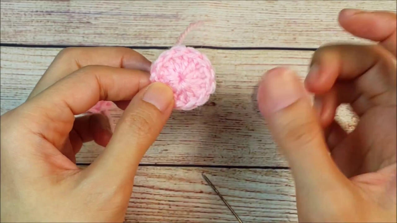 كروشيه الدائرة السحرية crochet magic loop