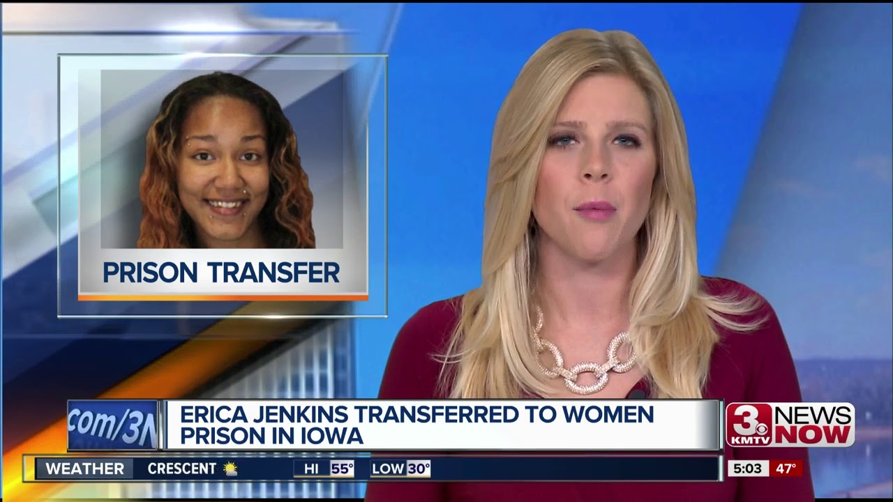 Erica Jenkins transferred to Iowa prison