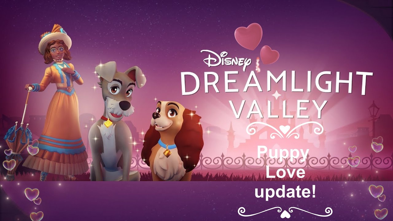 Puppy Love update is here! // Disney Dreamlight Valley