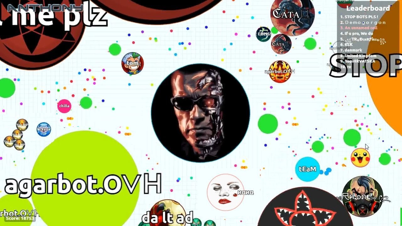 Agario FFA Solo - Teaminator