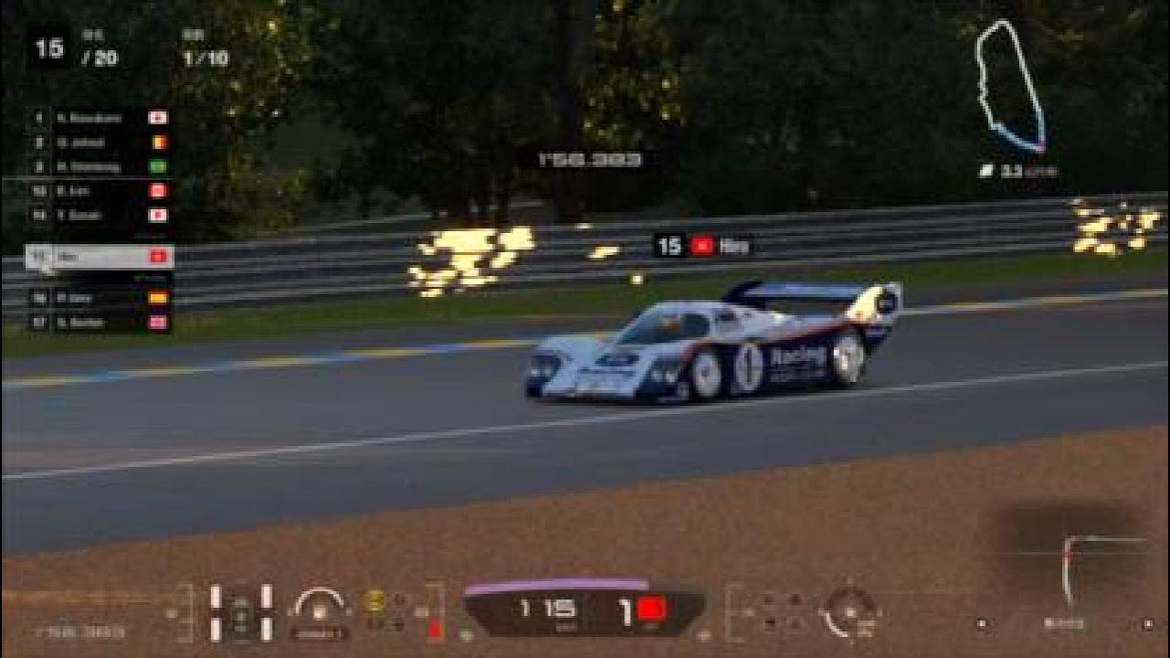 Porsche 962 CCircuit de la Sarthe(Le Mans 24 Hours)