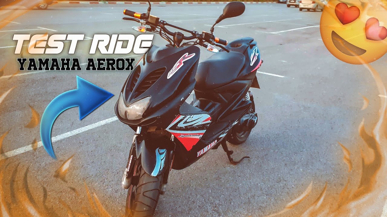 TEST RIDE YAMAHA AEROX: لموطور أكثر شعبــية فالمـغرب