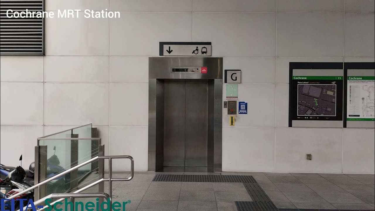 EITA SCHNEIDER Elevator and Escalator at Cochrane MRT Station (Unpaid Area)