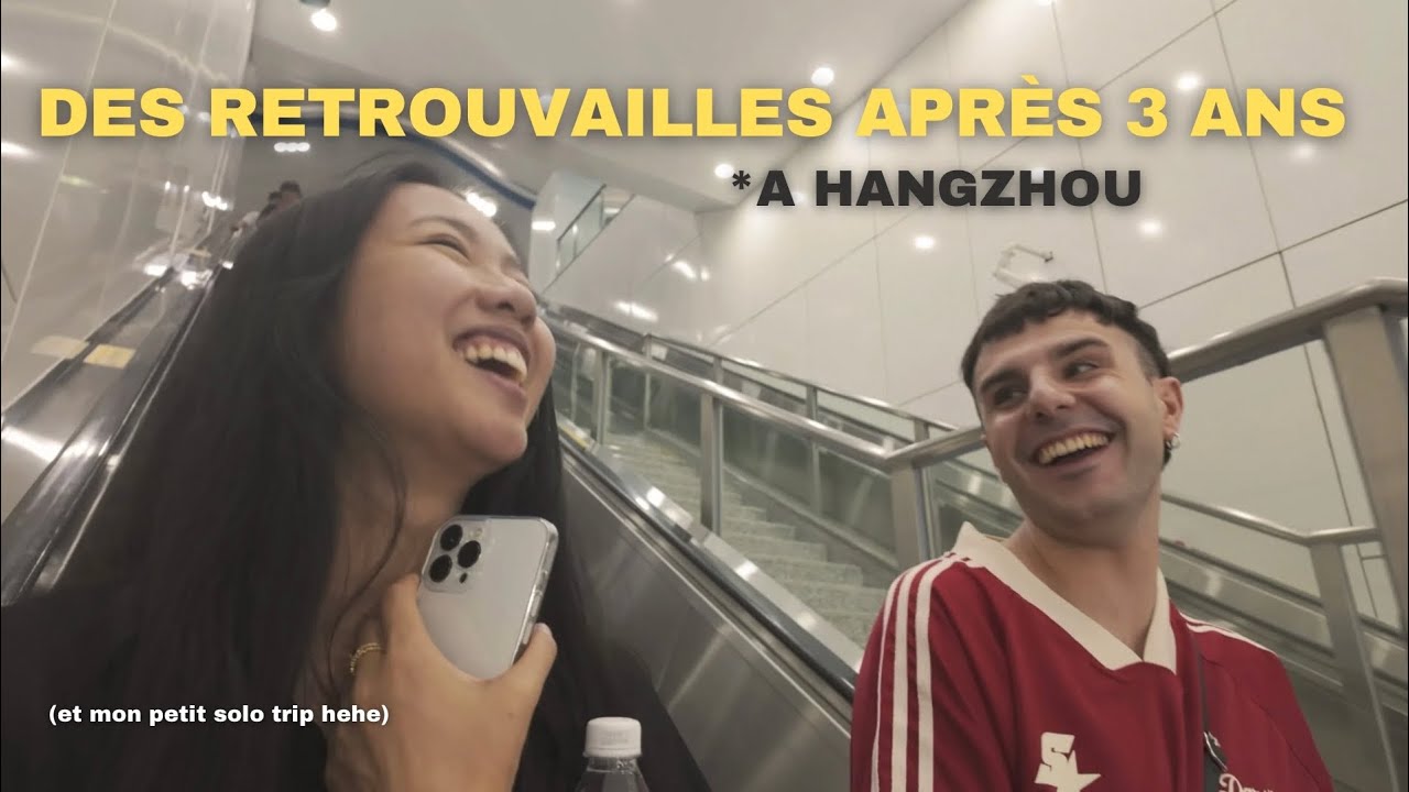 🇨🇳Hangzhou vlog | on S’ECHAPPE de Shanghai UN WEEKEND à 1h en train