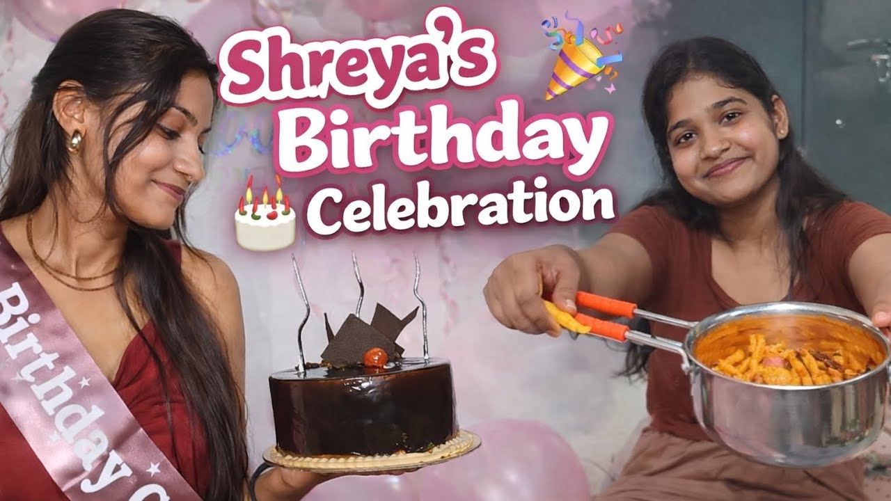 2nd birthday celebration in hostel 🧿🤗🥳🎁 #viral #trending #vlog #comedy #birthday 