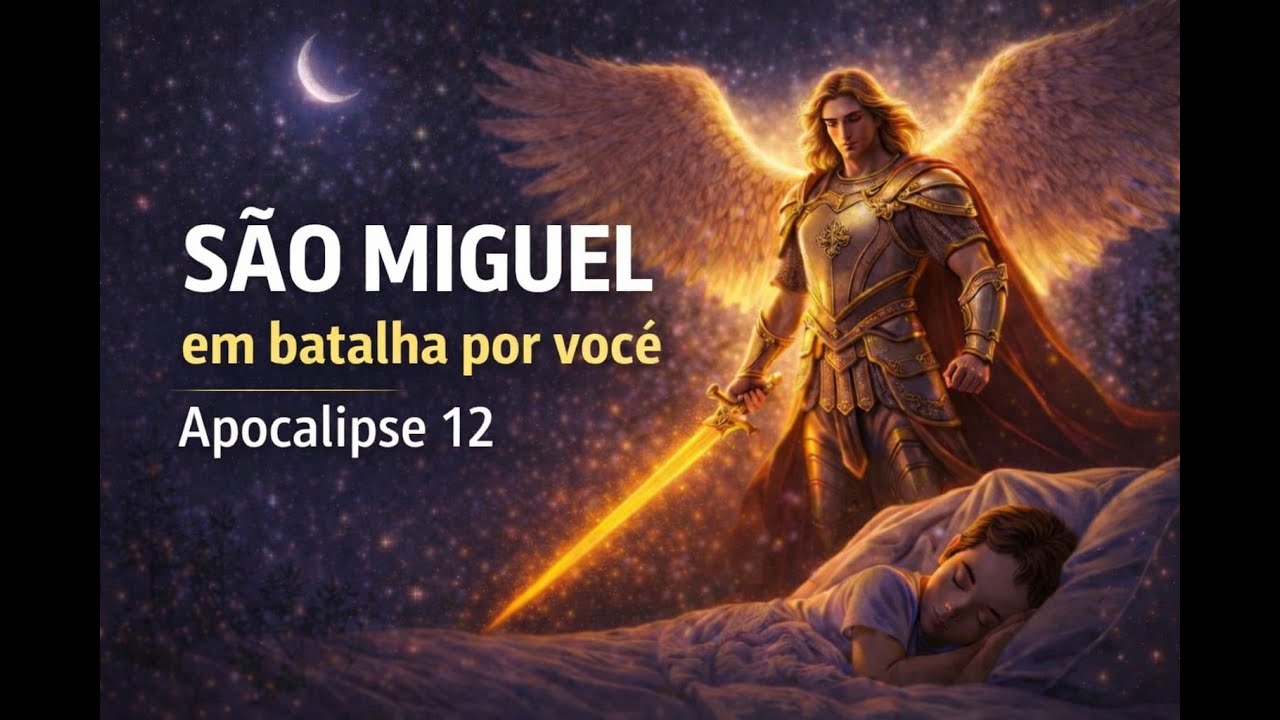 São Miguel arcanjo em batalha por você.