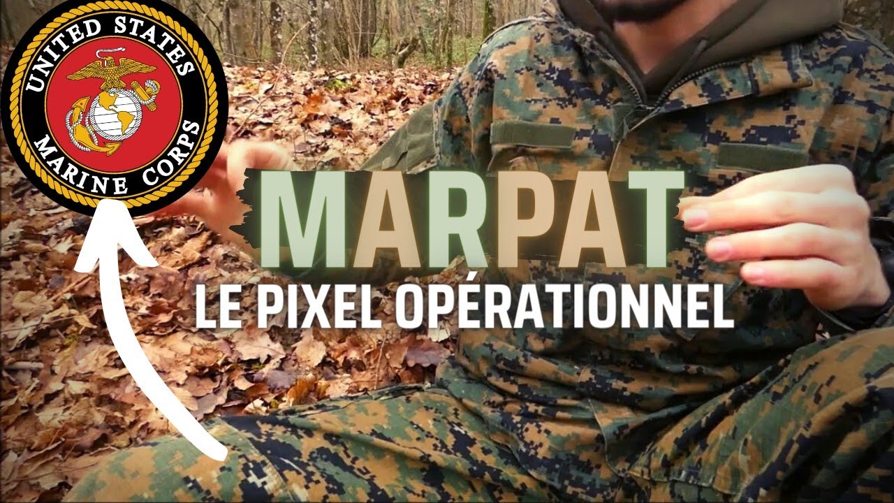 Le Camouflage MARPAT des Marines - Test en Forêt en Hiver