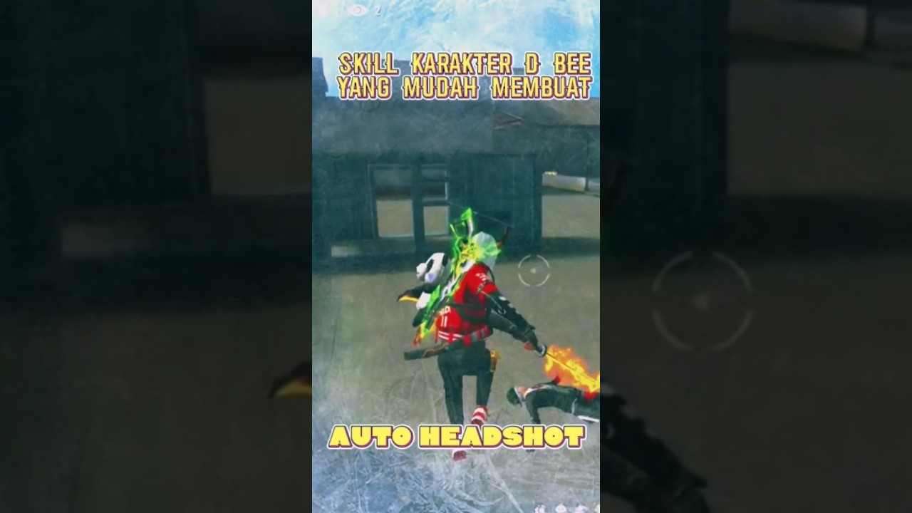 Skill karakter DBEE mudah headshot #games #freefire #shorts