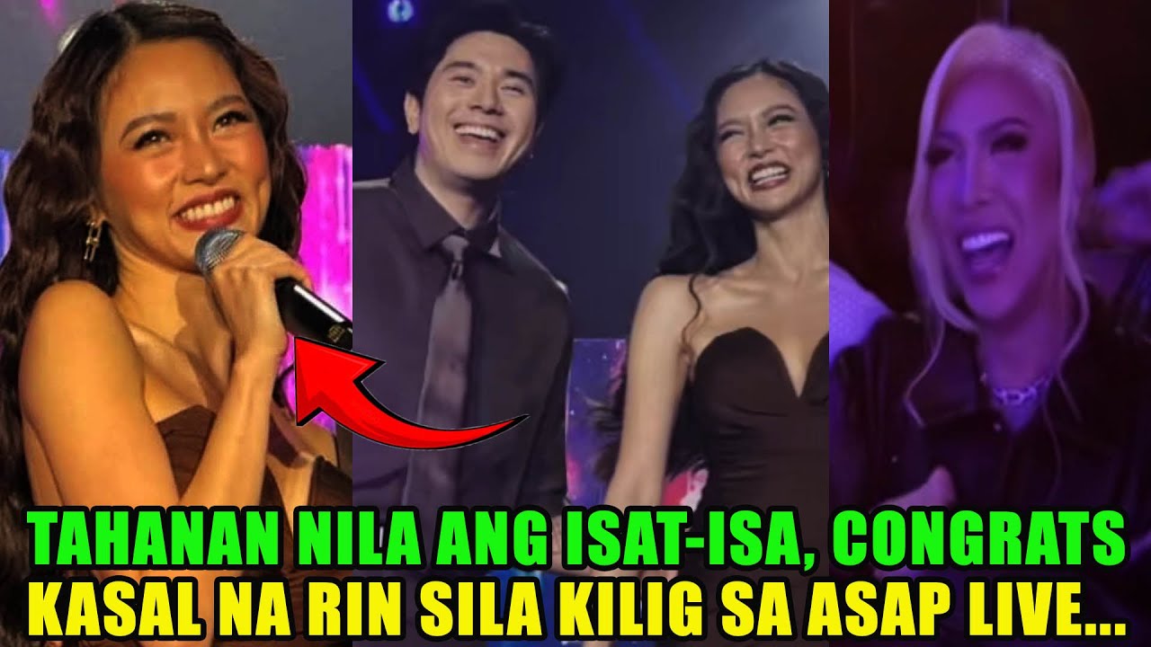 PANAY ANG SIGAW AT KILIG NI MEME VICE PINANUOD ANG COUPLE SA ASAP LIVE. SAKSI SA LOVE STORY NILA OH