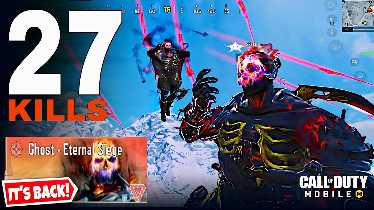 MYTHIC GHOST IS BACK! 27 KILLS SOLO vs SQUAD | CODM Battle Royale Gameplay ( FULLY MAXED ) 