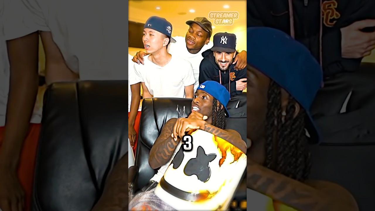 Kai Cenat REACTS To Marshmello FACE REVEAL! 🤣😭