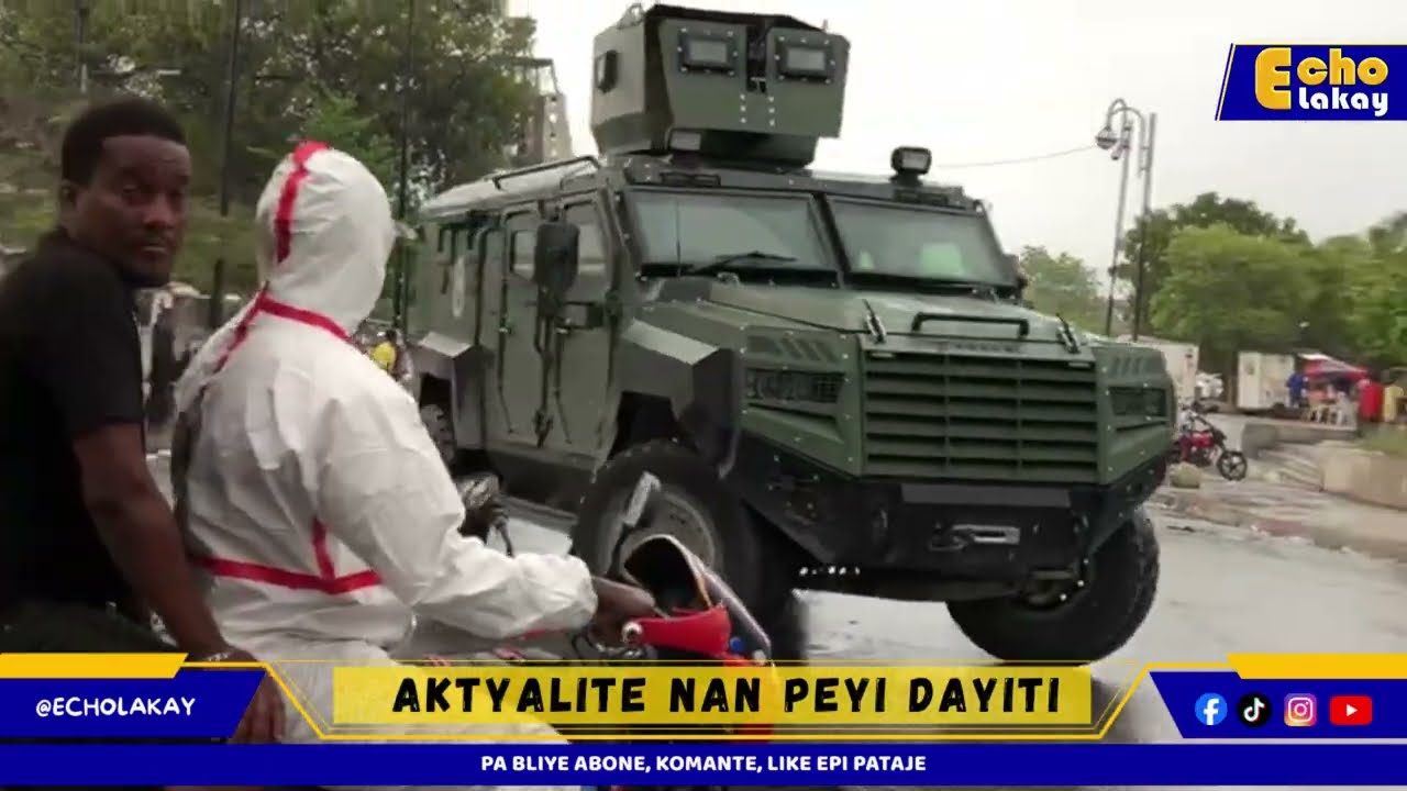NOUVÈL CHO! Lapolis Mache Fò Sou Fyèl Viv Ansanm Jodia,, Peyi Espay Foure Bouch Nan Kozea, Yo Panike