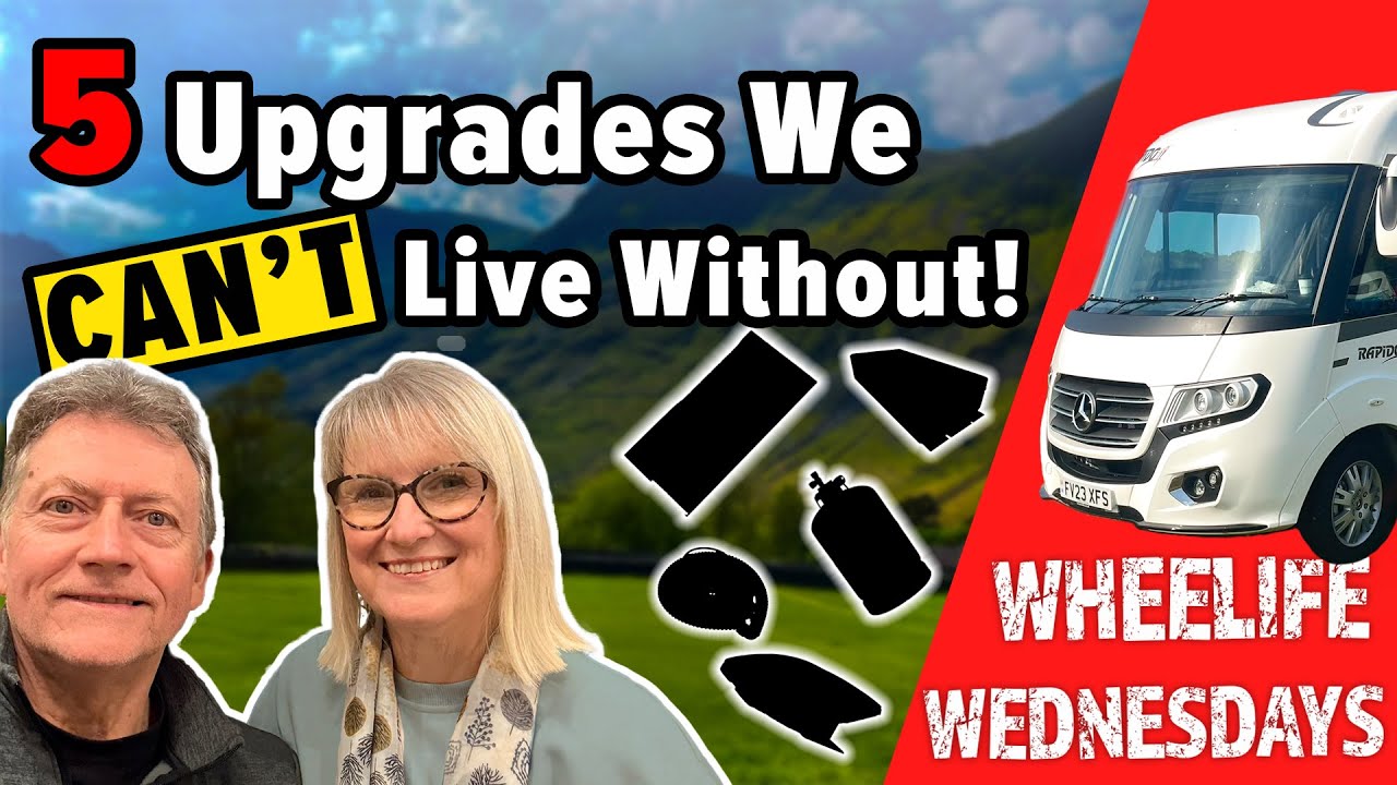 Our Top 5 Motorhome Upgrades | Off Grid Living | 2023 Rapido M96 Motorhome