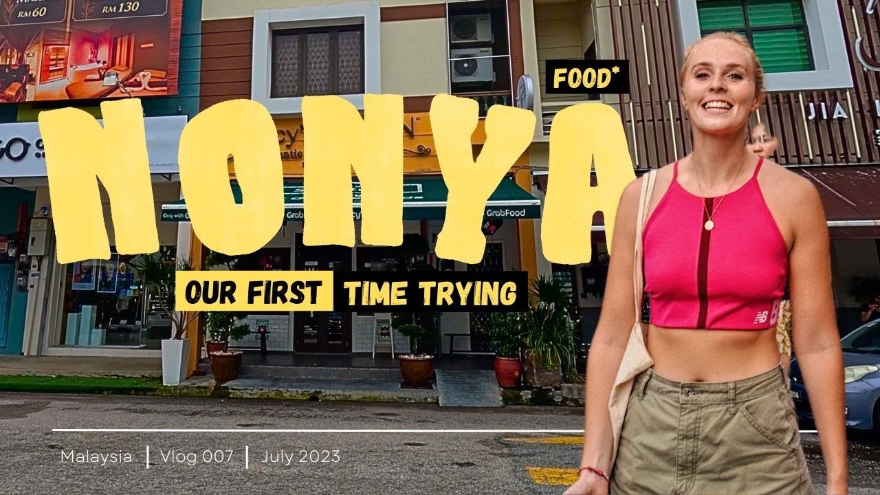 Our First Time Trying Nonya Cuisine in Melaka, Malaysia : vlog 7