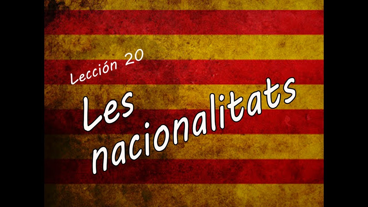 Las NACIONALIDADES 🌍 #catalanfacil