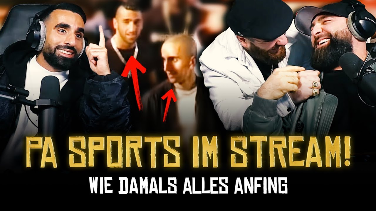 LACHFLASH! 🤣 PA SPORTS im STREAM ❤️ Wie ALLES anfing DAMALS ⏳ | SINAN-G STREAM HIGHLIGHTS