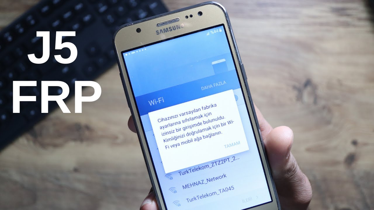 Samsung J5 (j500) Gmail Bypass FRP Gmail Sıfırlama 2020!