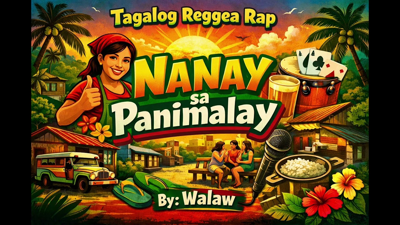 Nanay sa Panimalay Tagalog/Bisaya Reggae Rap #philippines #youtube #reggaemusic 