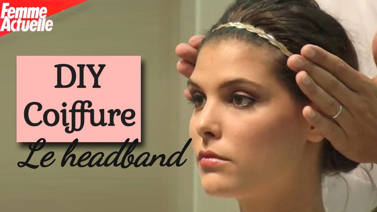 3 coiffures faciles avec un headband