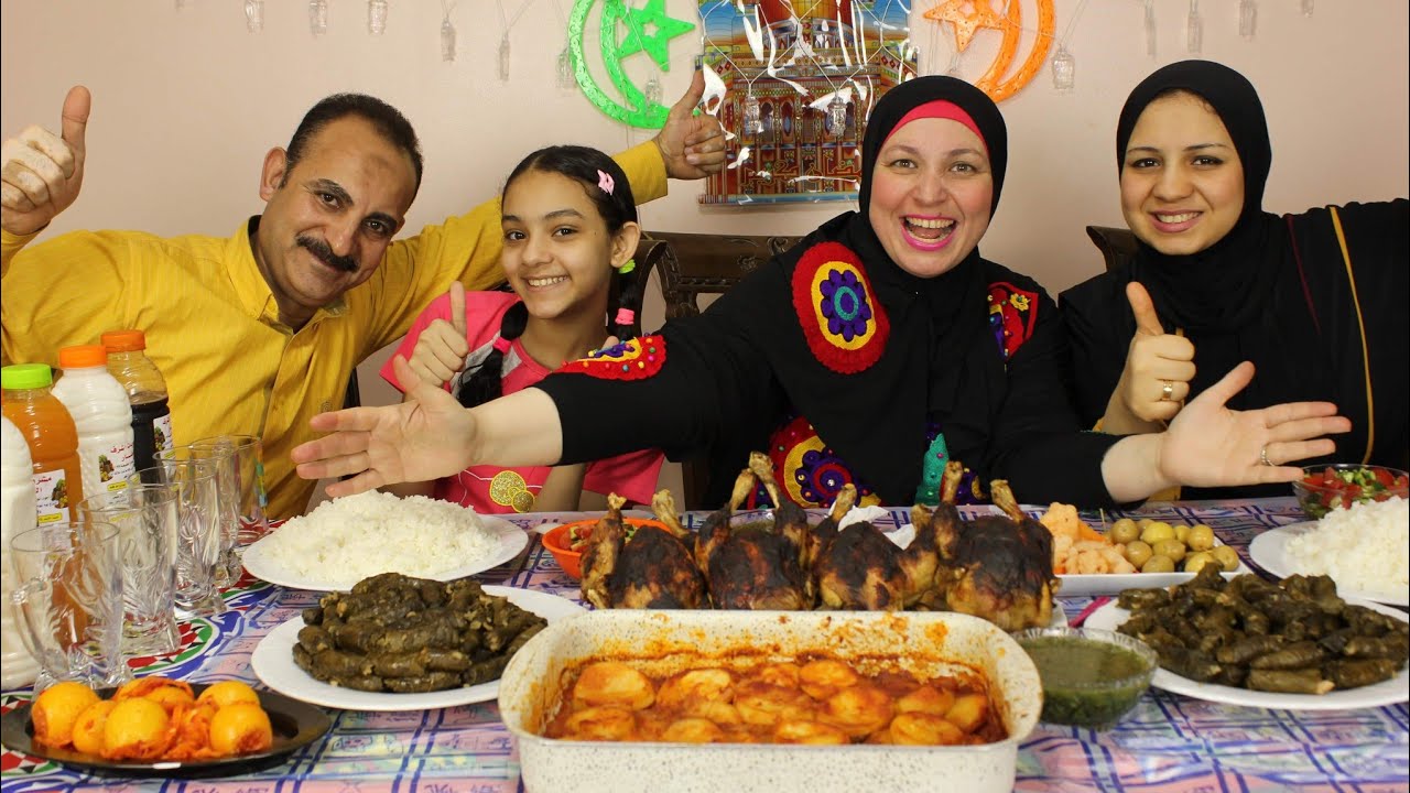سفرة اول يوم رمضان!!!!!  مع مسابقة اوريفلام للمتابعين