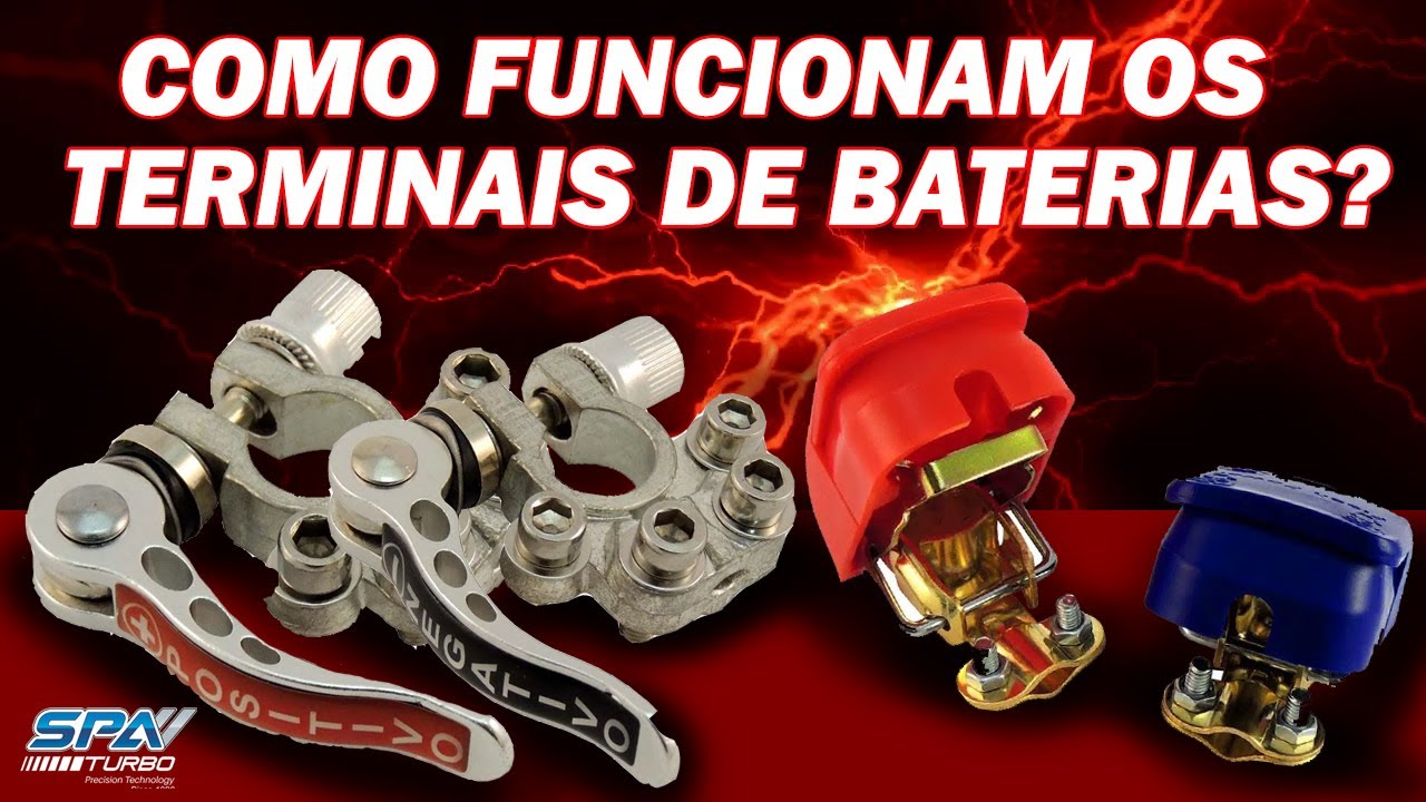 COMO FUNCIONAM OS CONECTORES DE BATERIA SPA TURBO?
