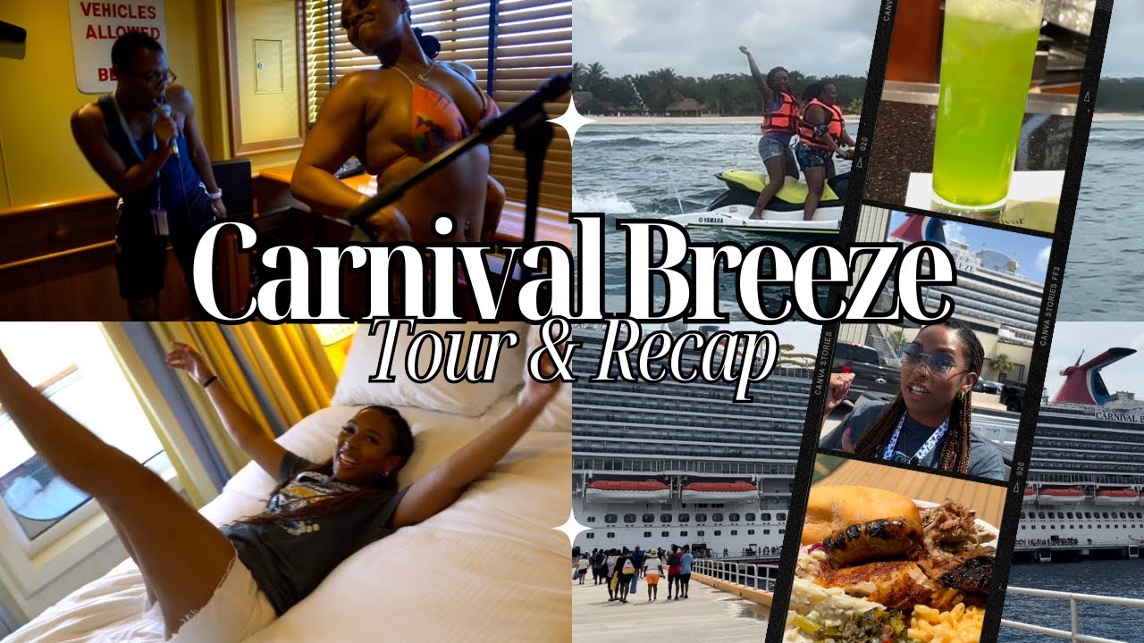 Carnival Breeze | Tour & Recap | Balcony Room Tour Included!
