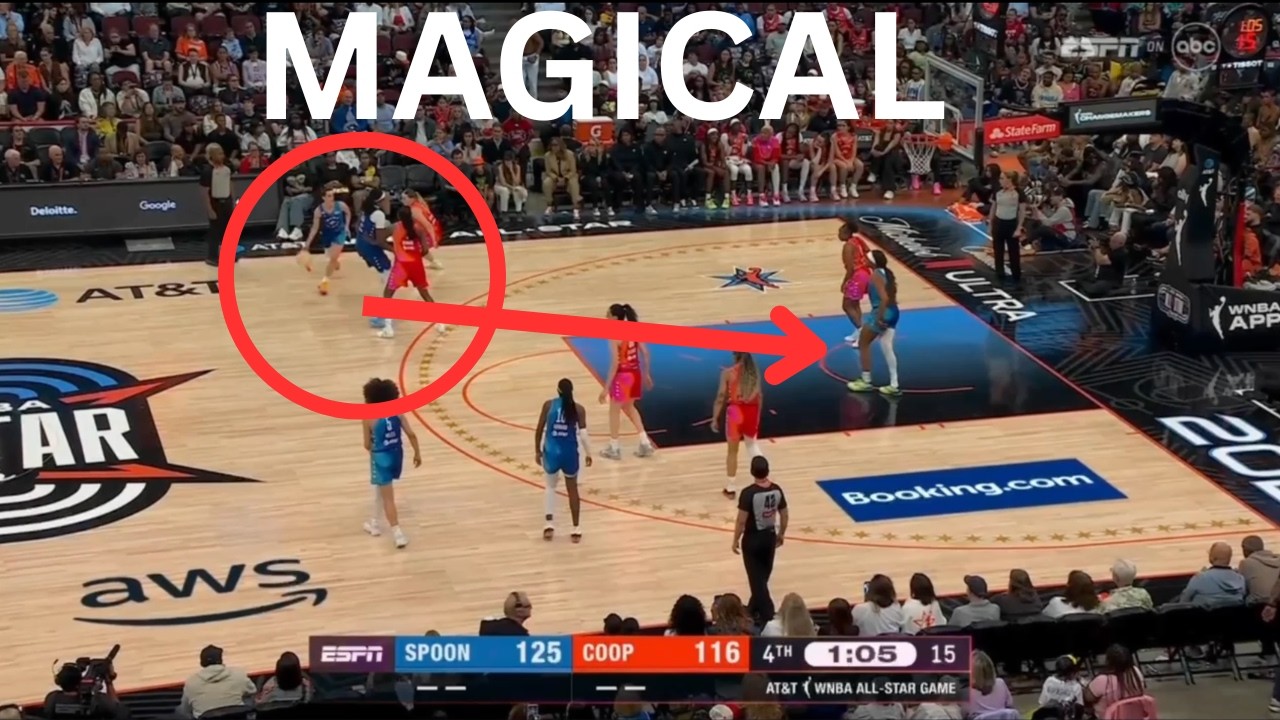 CAITLIN CLARK did her best to make the WNBA all star game magical