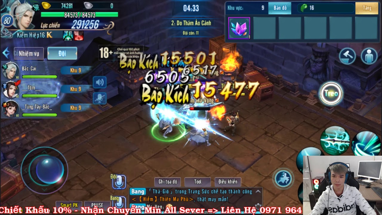 #VLTKMB [LIVE ] 💥 S600 ... T&Acirc;M MA TI&Ecirc;U DAO --- GAME L&Agrave; DỄ ... NHẬN ALL DỊCH VỤ VLTKMB ...