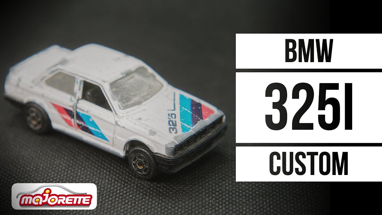 MAJORETTE custom restoration: 229 BMW 3 Series 325i (E30)