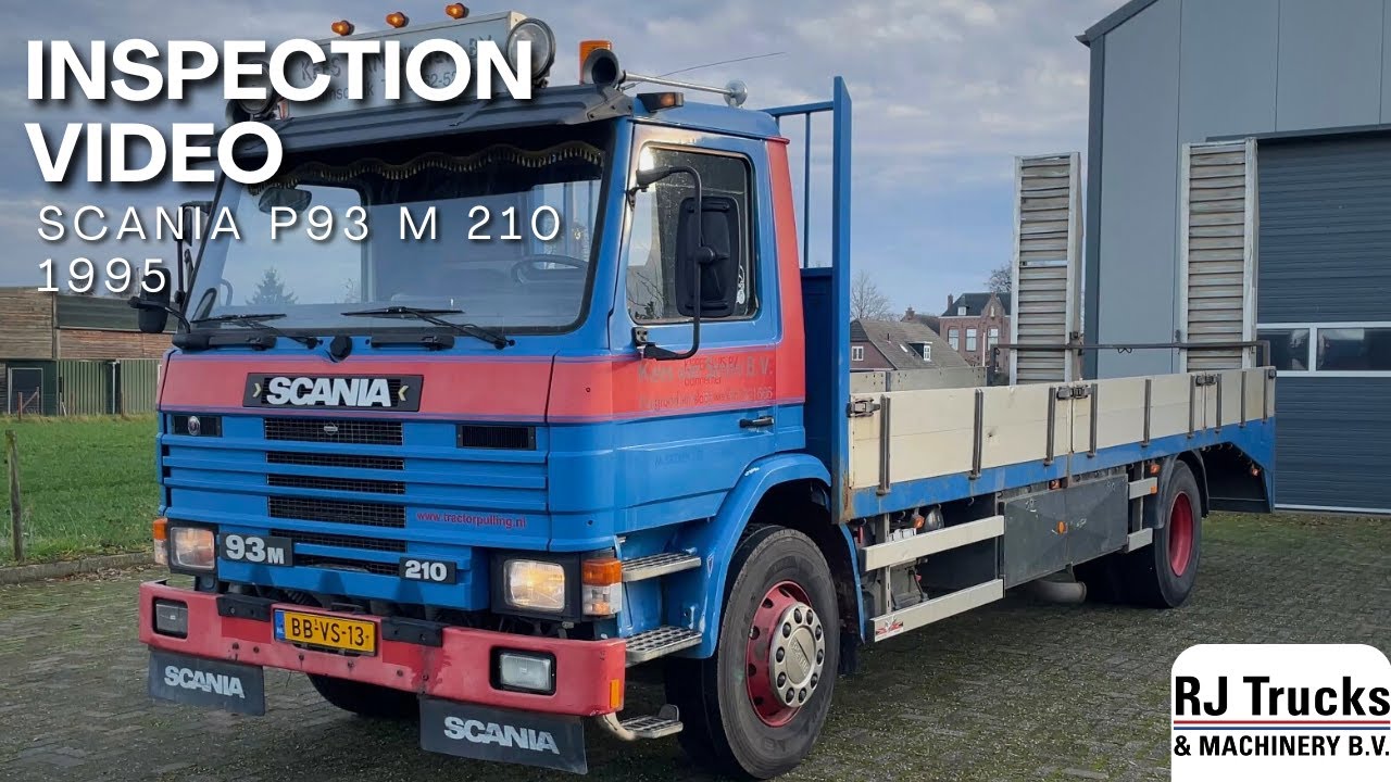 Scania P93 M 210 - 1995 - RJ Trucks & Machinery B.V.