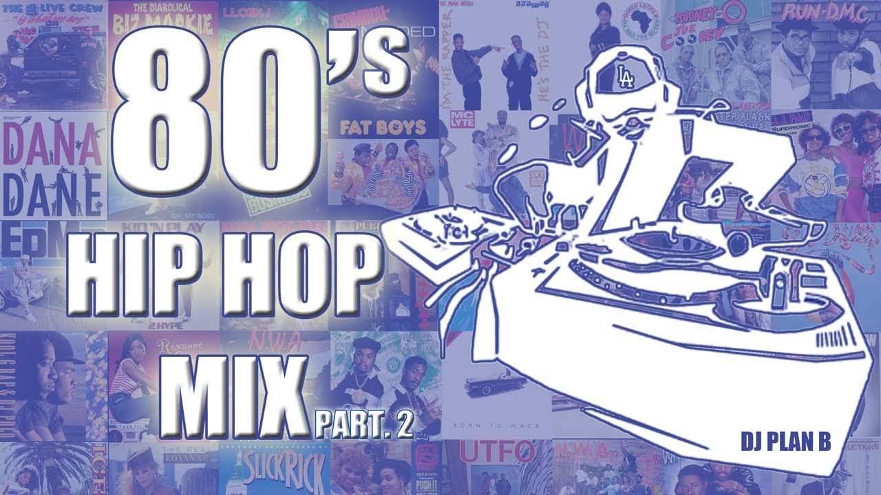 80's HIP HOP MIX PT 2 | Late 80's Rap Classics 1985-1989 | Old School Rap Mixtape | by Dj Plan B
