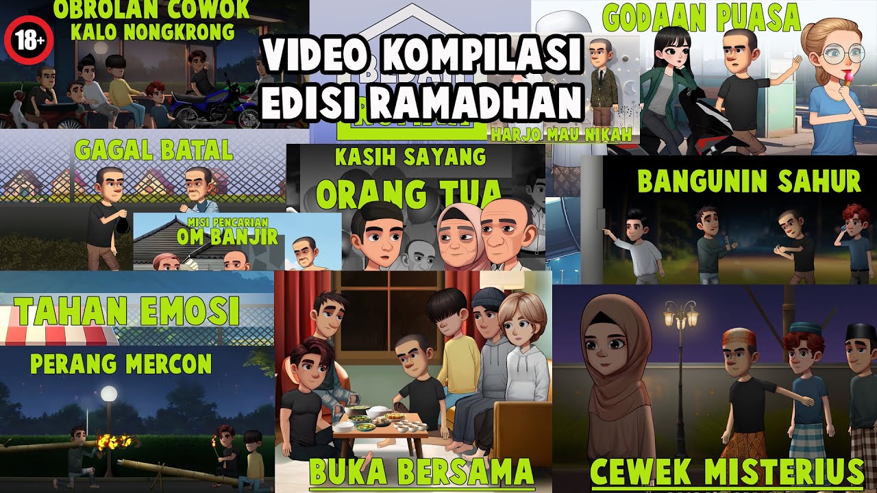 Full Movie Edisi Ramadhan 2024 | Cerita Warga | Animasi lucu