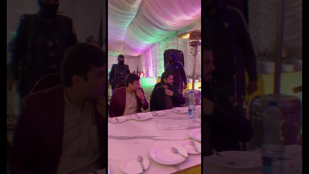 Ahsan shah attend wedding &hearts;️⚔️ #ahsanshah #lahore #teamtruckawalan