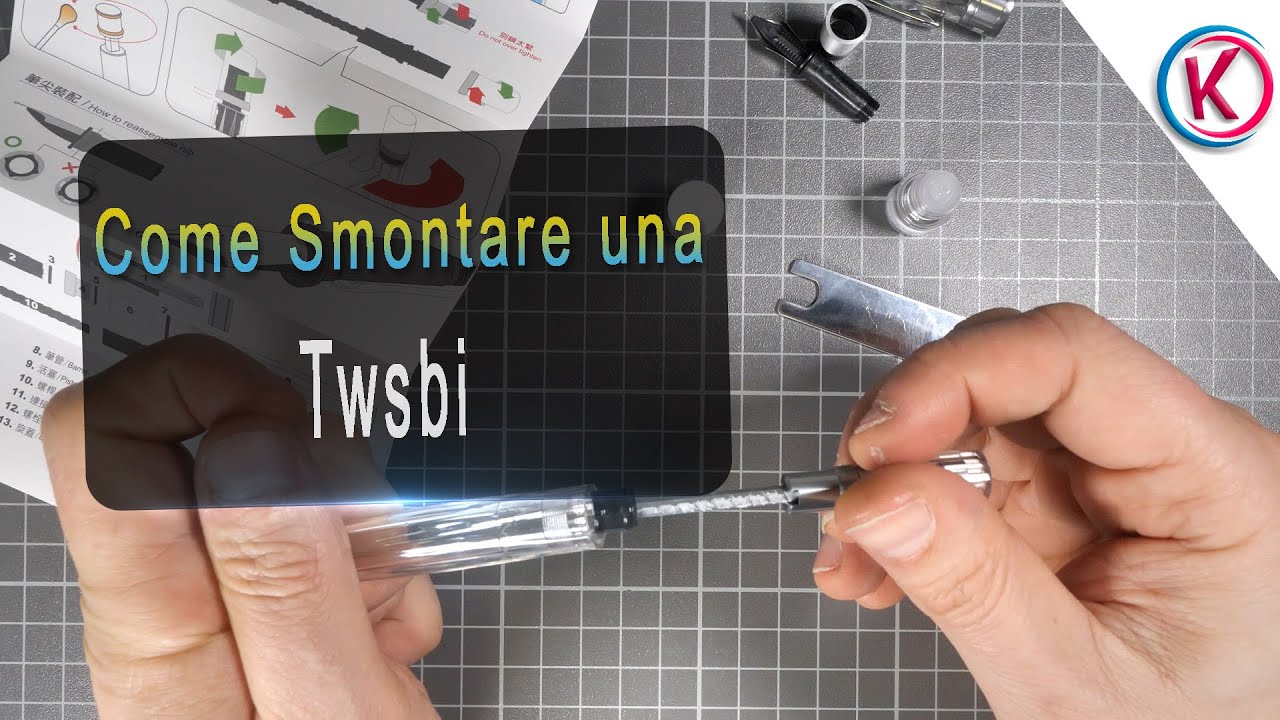 Come smontare una Twsbi (a pistone)