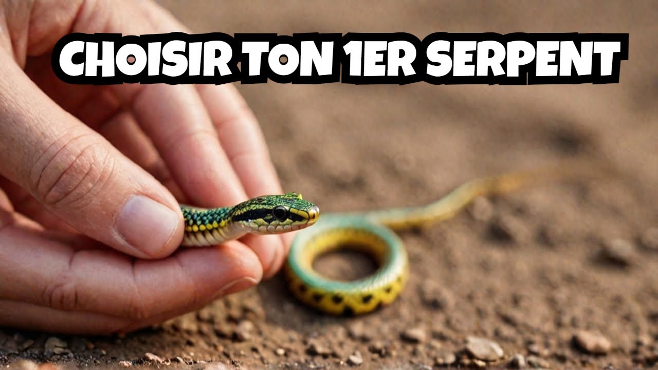 JE T'AIDE A CHOISIR TON 1er SERPENT