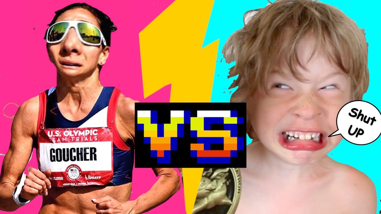 6 Year Old Marathon Runner VS Gold Medal Olympian  [INTERVIEW]