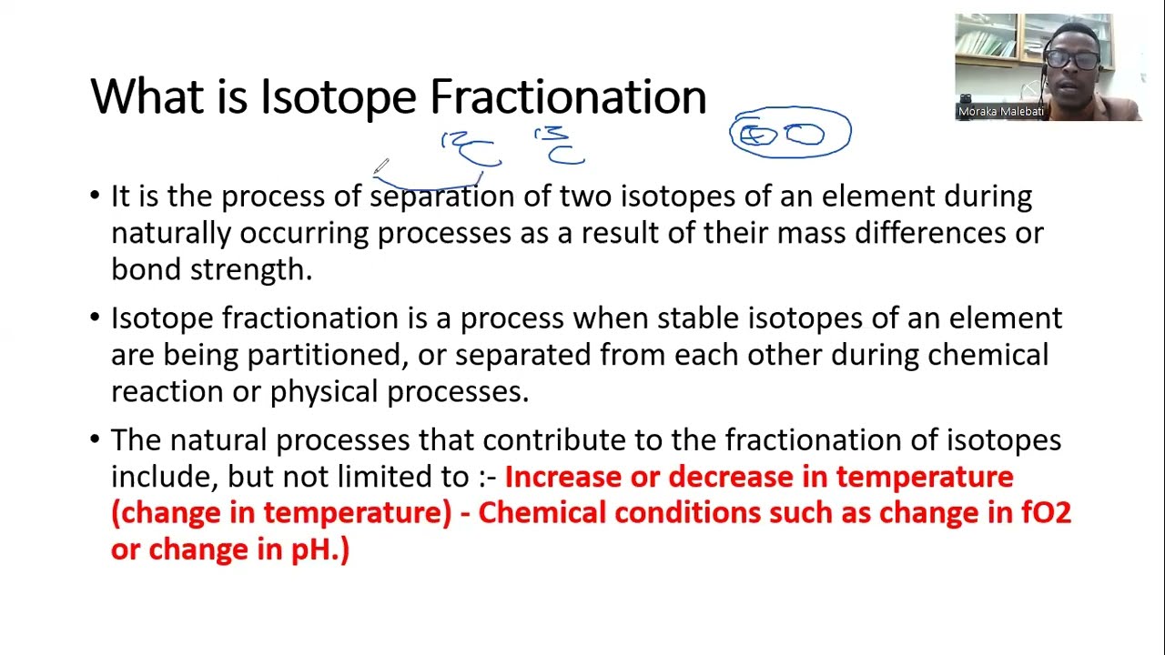 Stable Isotope Fractionation