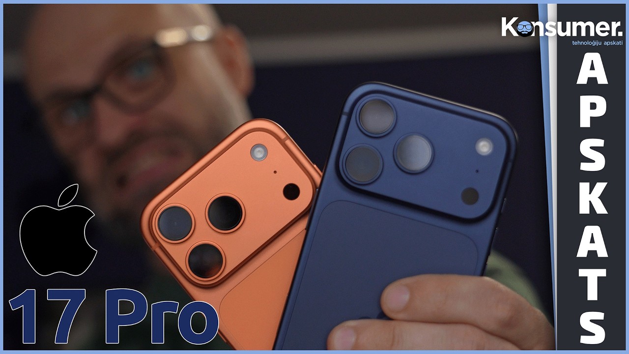 Vai vērts skriet pēc jaunā iPhone 17 Pro? | Konsumer #apskats