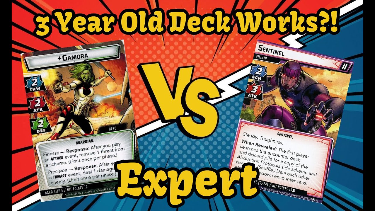 Gamora vs Project Wideawake (Expert) - Can a 3 Year Old Deck Still Work? | Marvel Champions Gameplay