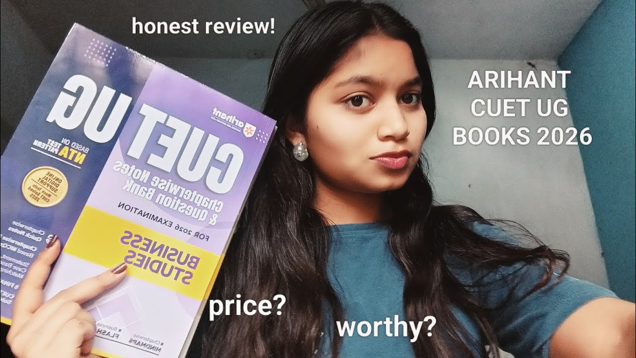 Must watch before buying‼️, CUET UG Arihant books honest review commerce 2026