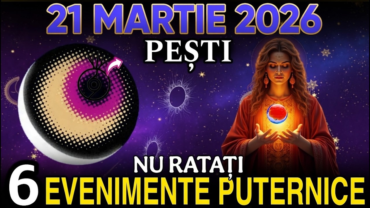 PEȘTI ♓ SCHIMBARE DE ENERGIE: 6 EVENIMENTE PUTERNICE CARE ÎȚI VOR REDIRECȚIONA ÎNTREAGA VIAȚĂ!
