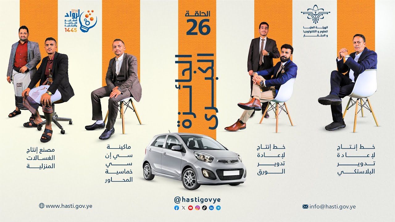 المسابقة السنوية لرواد المشاريع الإبداعية والابتكارية 6 - الحلقة 26