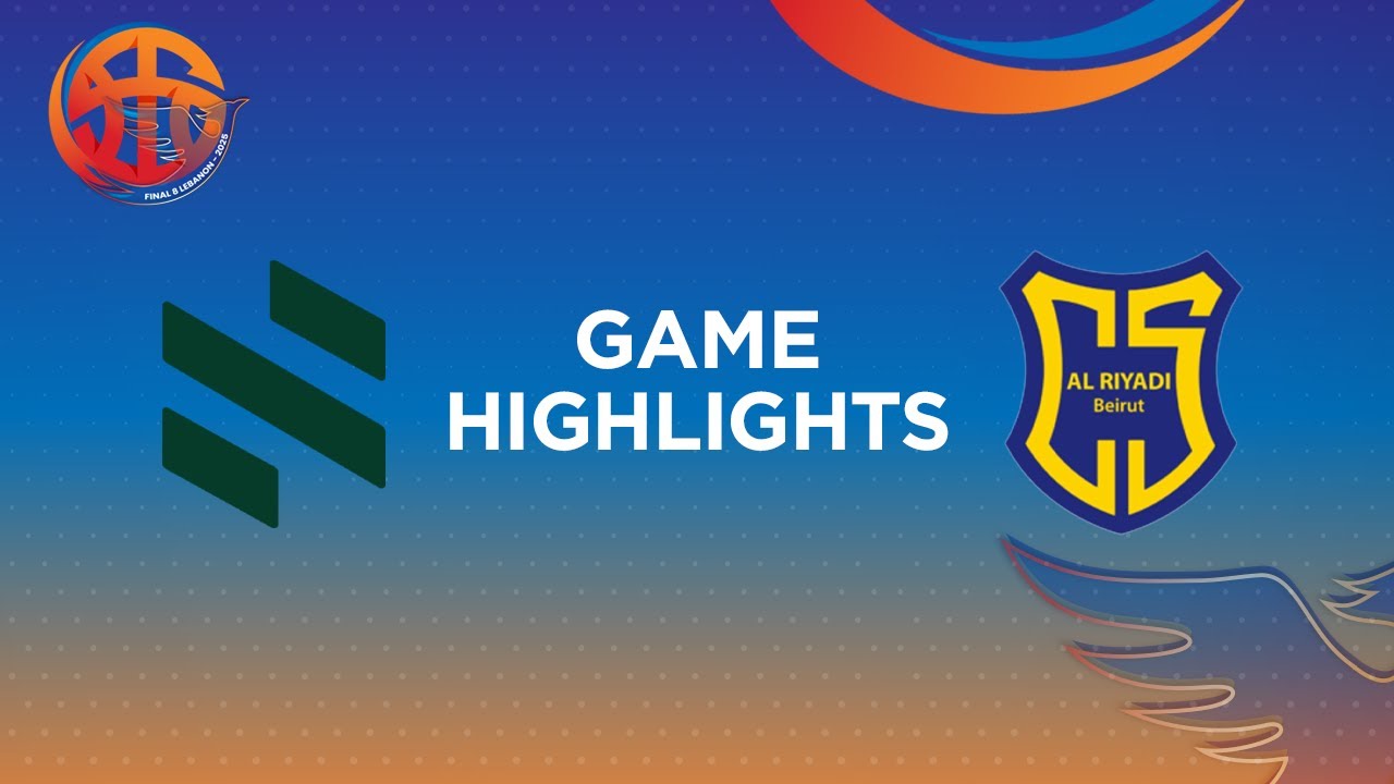 FIBA WASL 24/25 West Asia League Final 8 | SAGESSE SC VS AL RIYADI BEIRUT | GAME HIGHLIGHTS