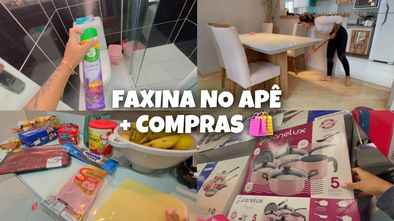 LIMPANDO E COLOCANDO O APÊ EM ORDEM + COMPRAS NO MERCADO 💖
