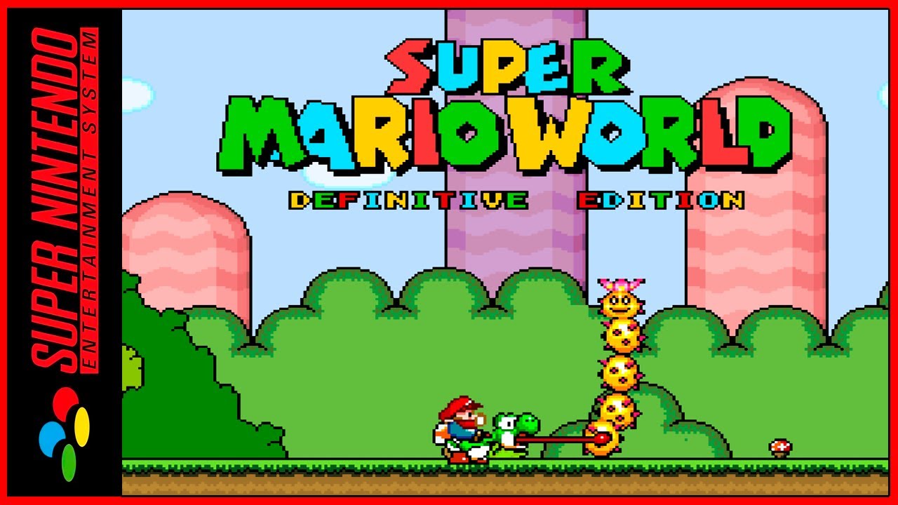 SUPER MARIO WORLD Definitive Edition 100% 96⭐️SUPER NINTENDO