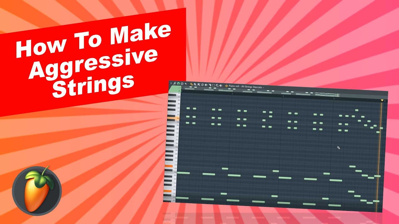 How to Make Aggressive Strings [FL Studio]