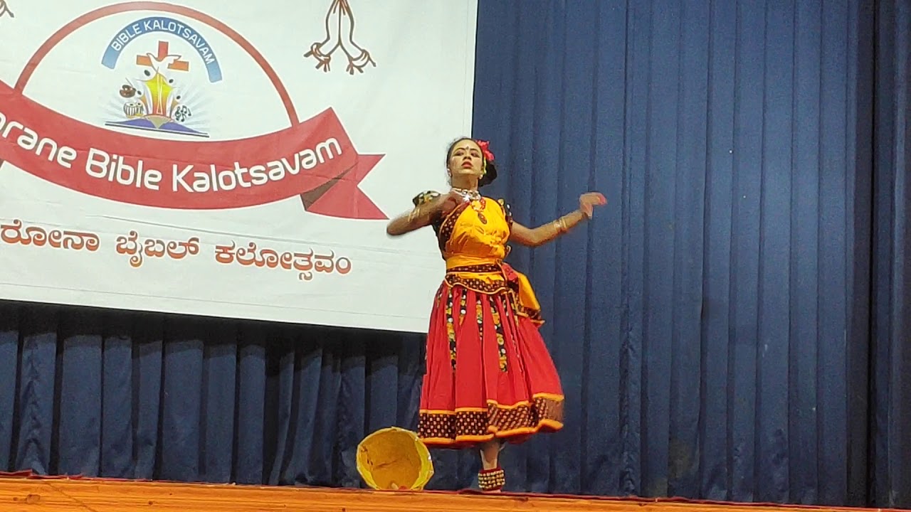 Angel Folk dance Bible Kalotsavam