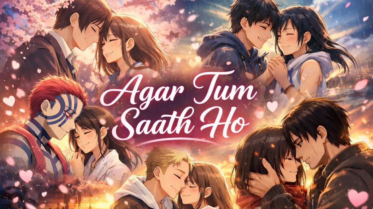 Agar Tum Saath Ho – Heart Touching Anime Love AMV (Mix Anime Edit)
