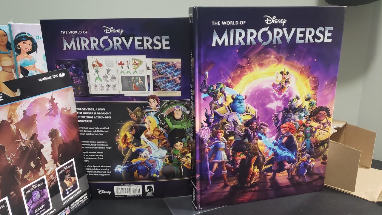 The World Of Disney Mirrorverse Hardcover Book Review